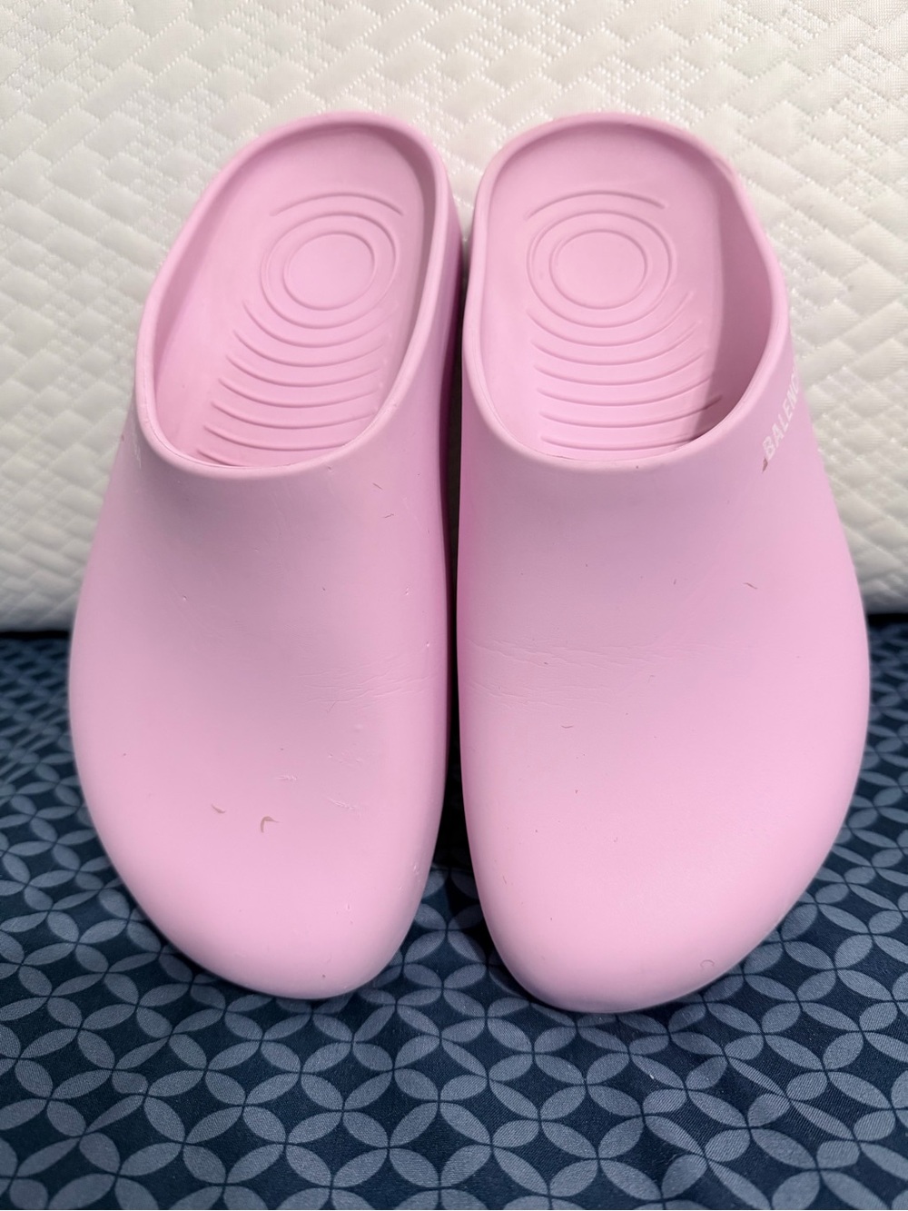 Balenciaga Pink Women's Slip-On Clogs